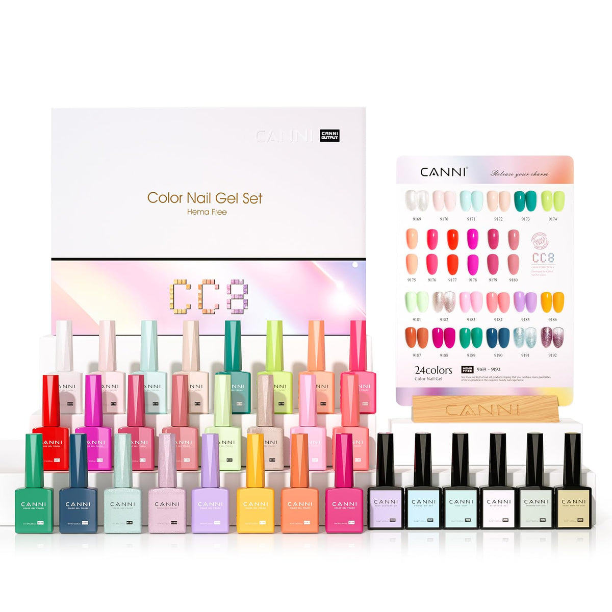 CANNI front packaging showing the 30-piece set and presentation benefit
