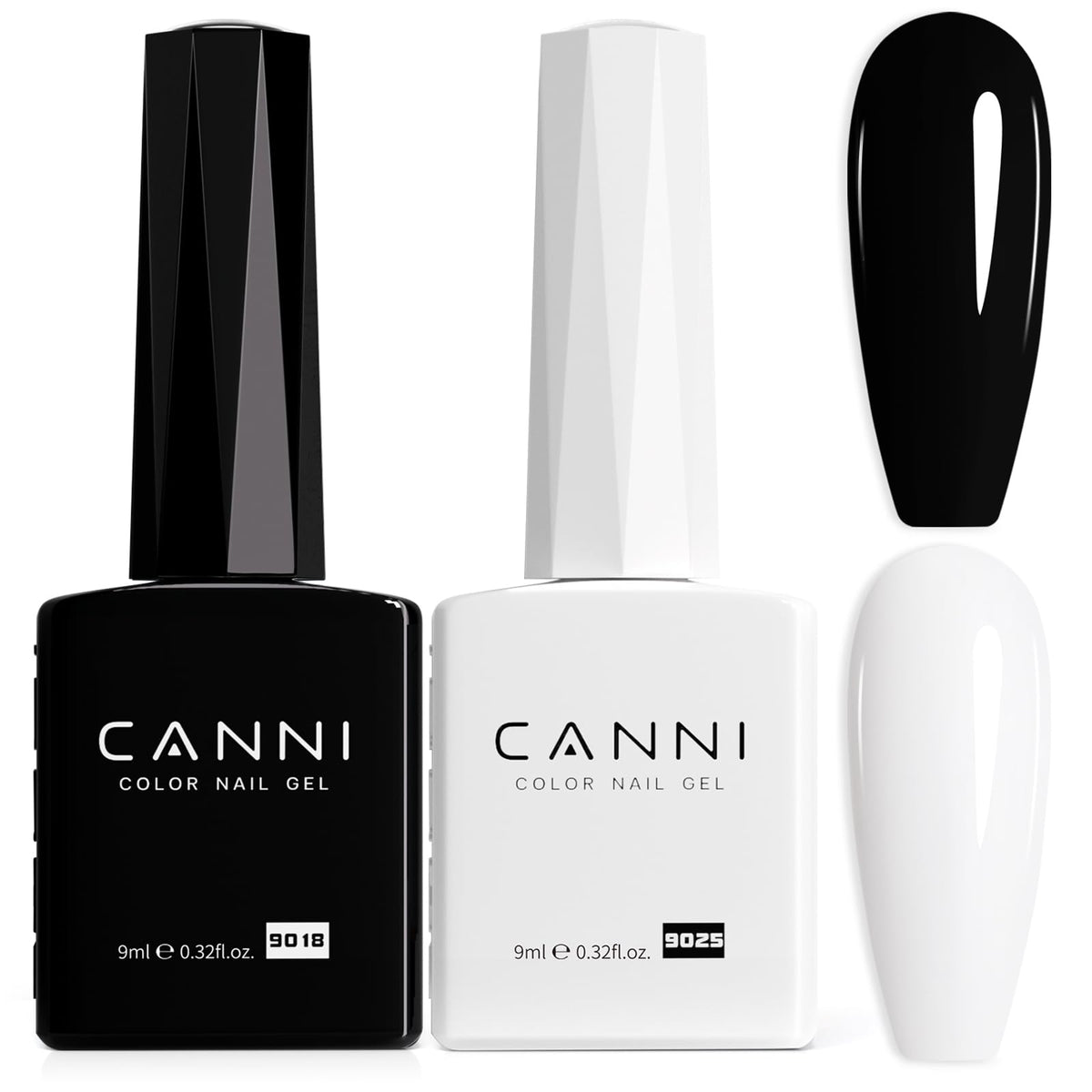 CANNI front packaging showing black and white gel kit and gift-ready box