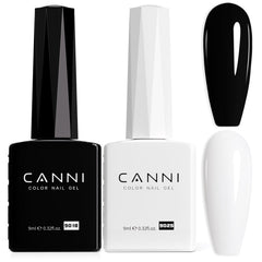 CANNI front packaging showing black and white gel kit and gift-ready box