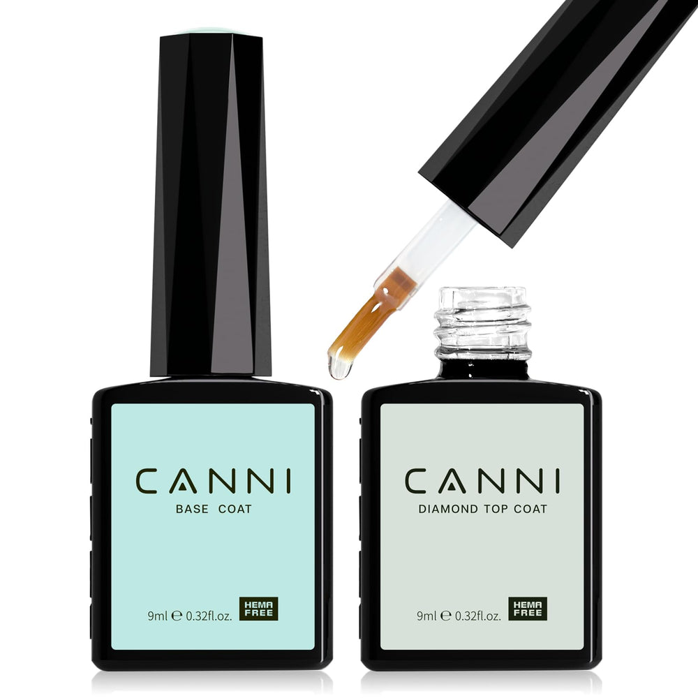 CANNI front packaging showing both base and top coat with professional look and durability