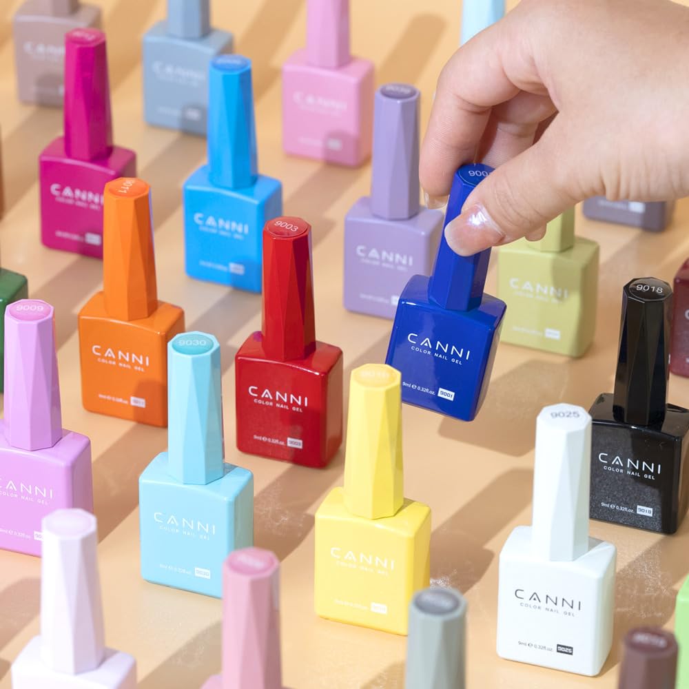 CANNI gel lifestyle salon setting showing professional-looking results
