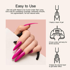 CANNI manicured hands holding coffee showcasing glossy finish benefit