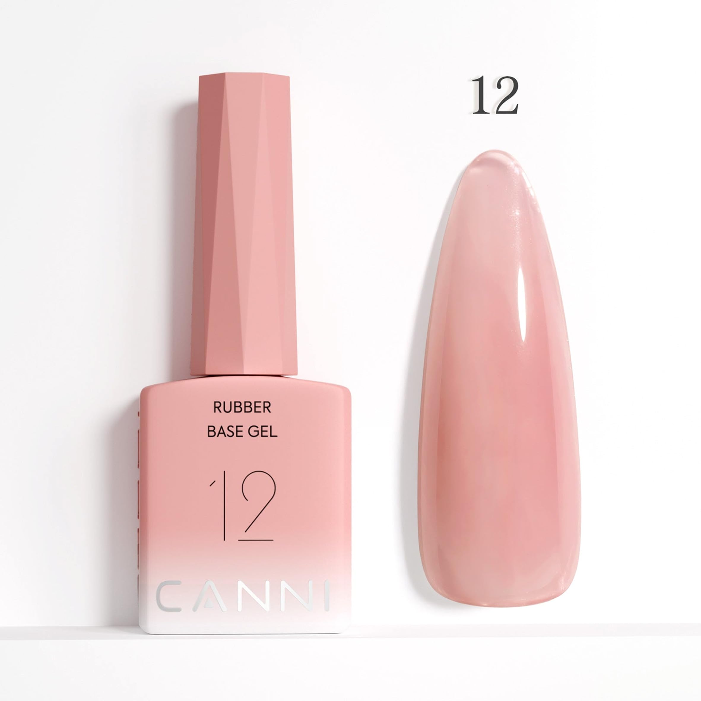 CANNI brush stroke showing smooth self-leveling texture for easy application