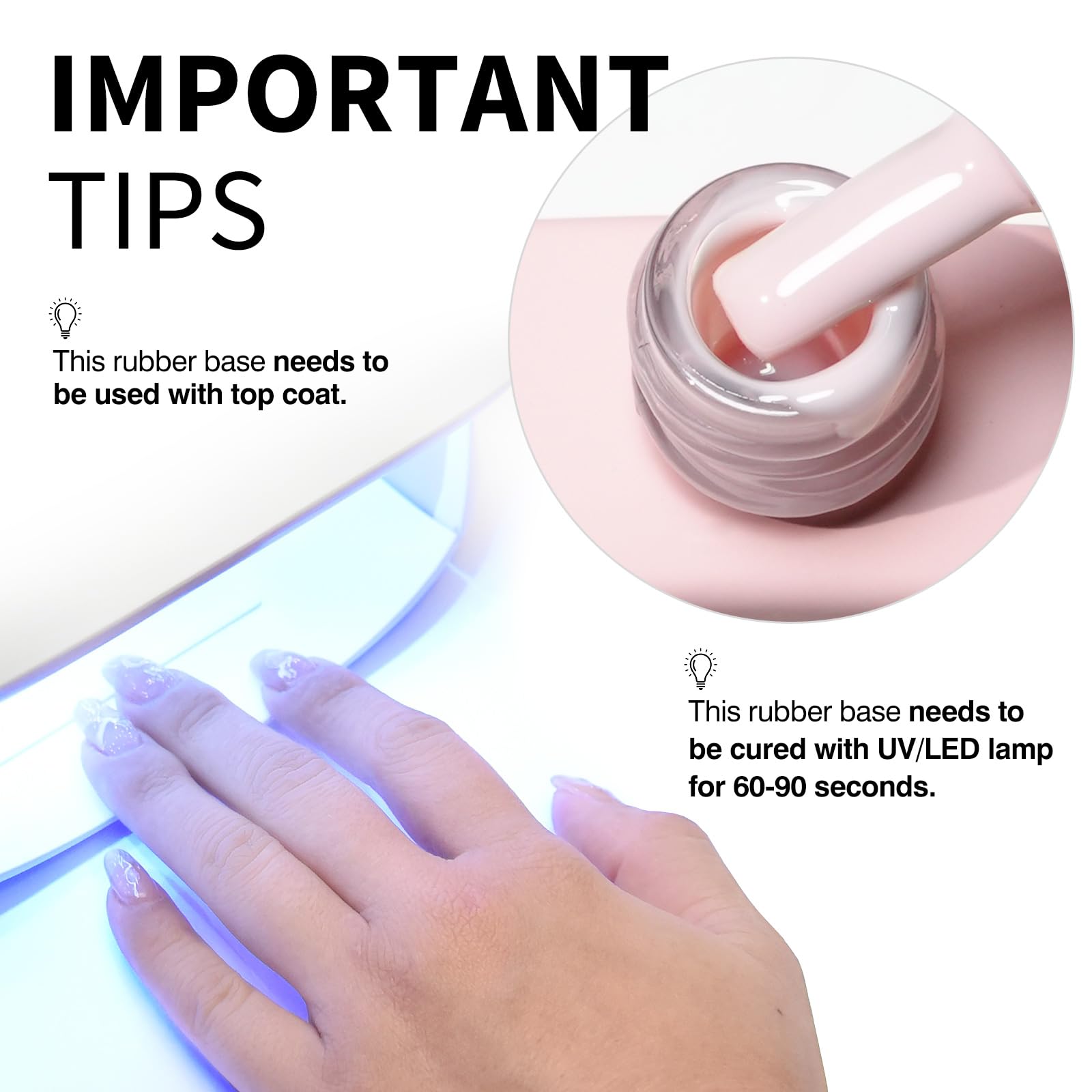 CANNI on nail swatch illustrating natural nude finish and shine