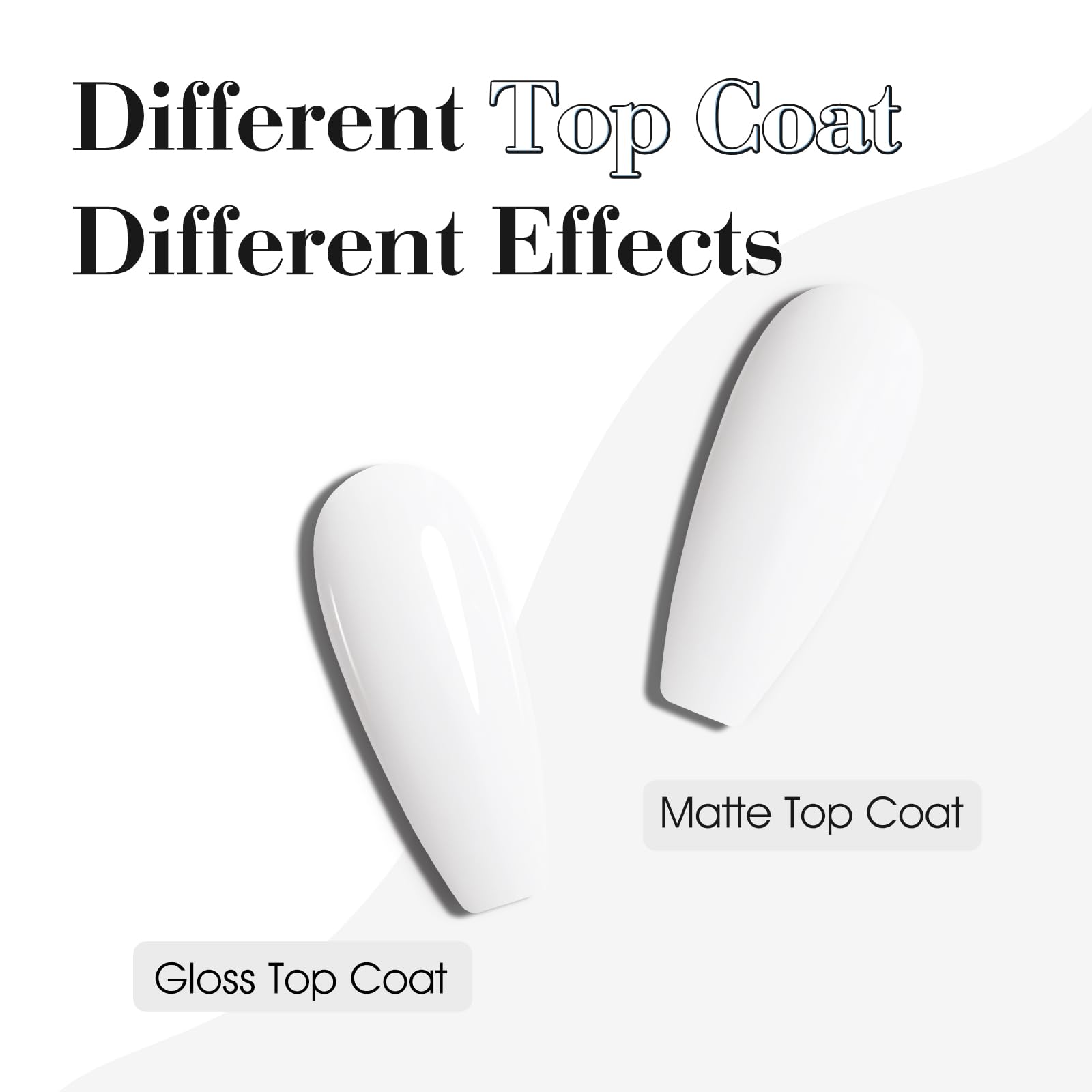 CANNI white gel used for precise French tips enabling crisp designs