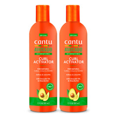 Cantu front packaging showing 12 oz jar and clear product identity and benefit
