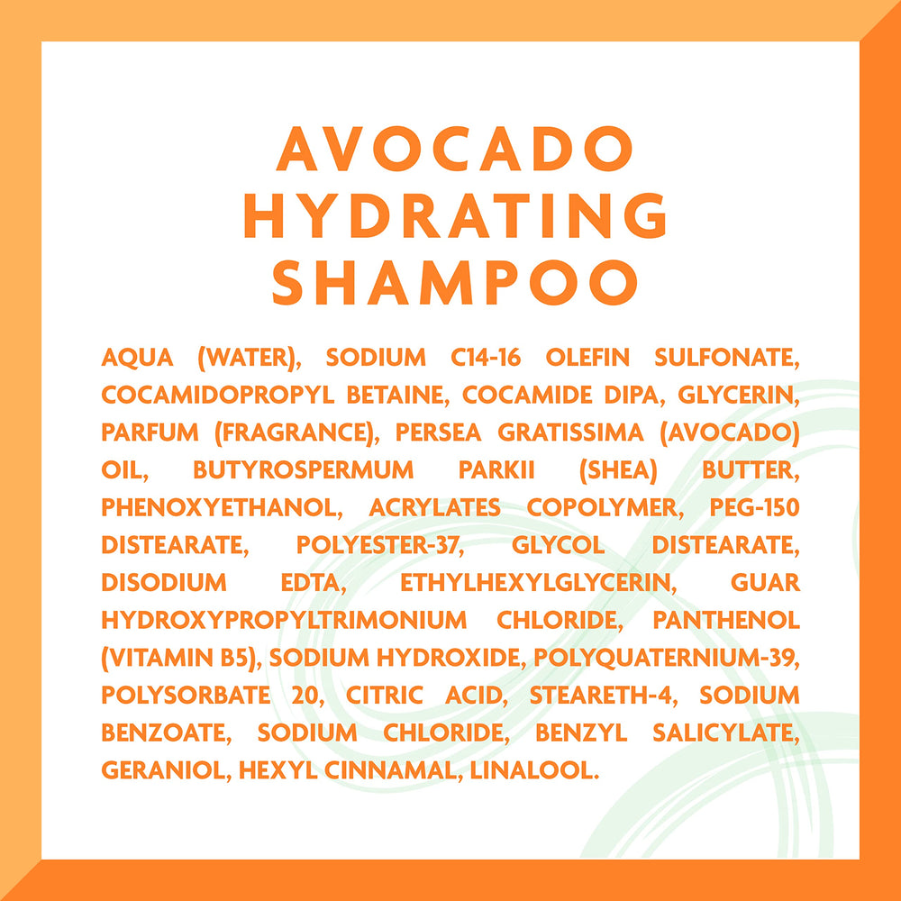 Cantu back label ingredients and directions for safe use clarity