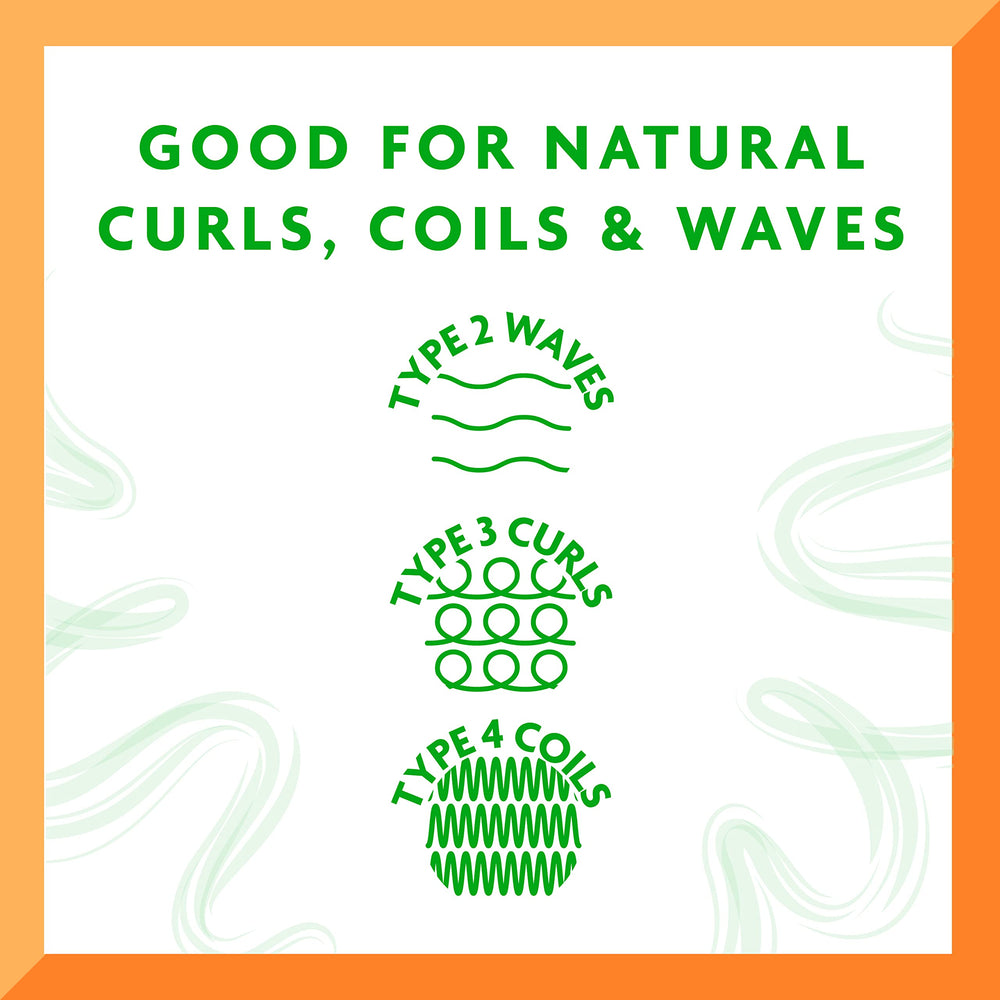 Cantu product with shea butter and avocado visuals emphasizing natural nourishment benefit