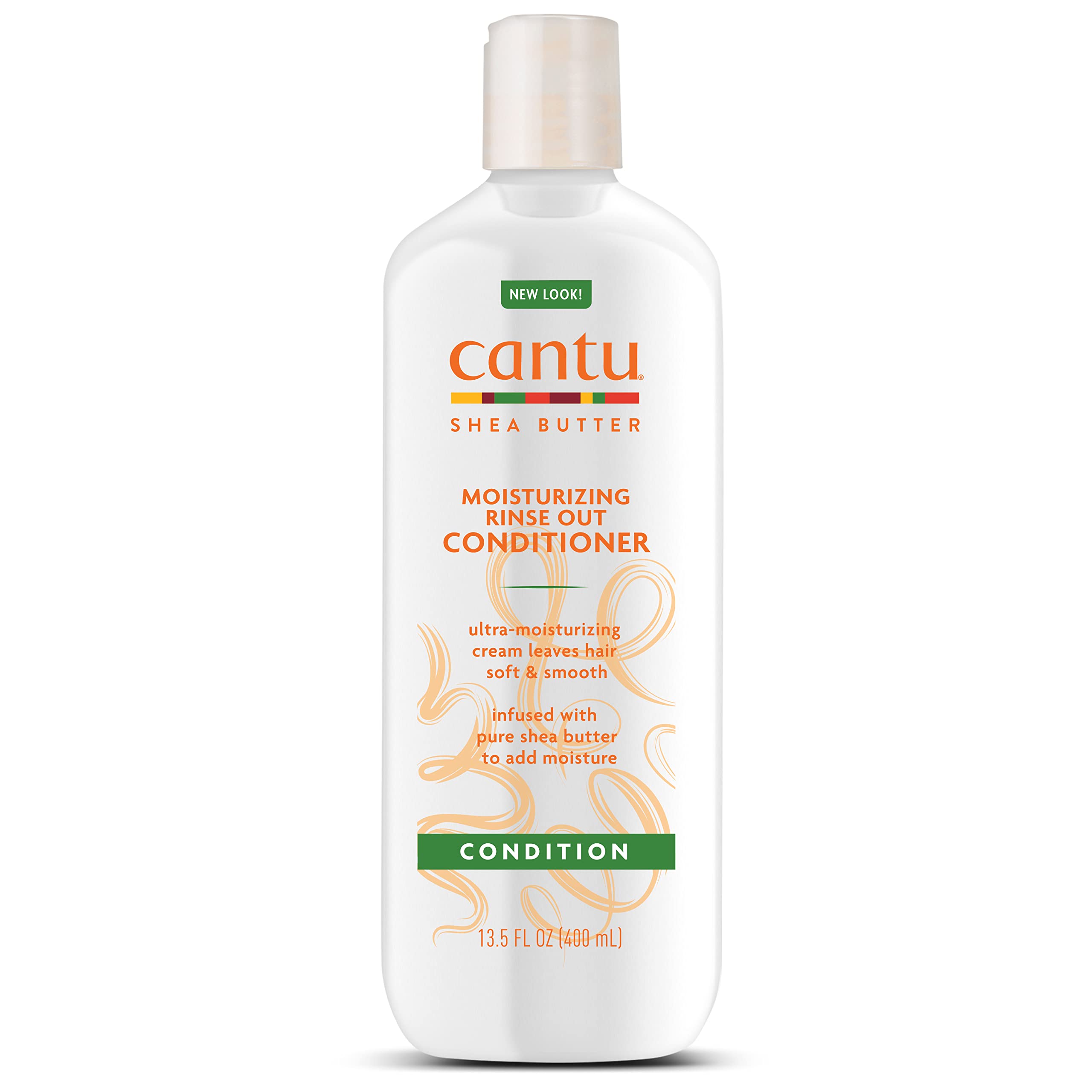 Cantu front bottle 13.5 fl oz showing product and volume benefit