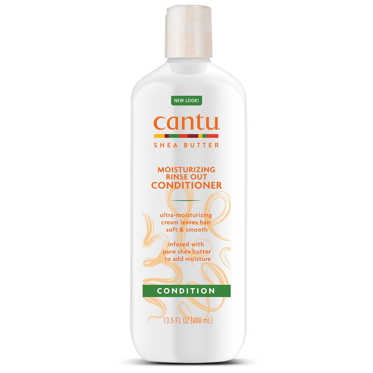 Cantu front bottle 13.5 fl oz showing product and volume benefit