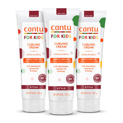 Cantu front packaging 8oz jar showing label and product benefit