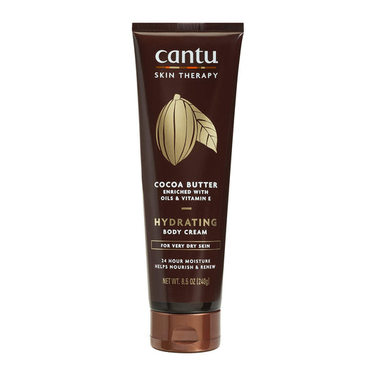 Cantu front packaging showing 8.5 oz cream and brand benefit