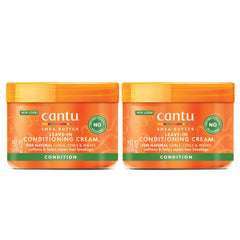 Cantu front packaging showing jar and two-pack for clear product identification and convenience