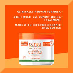 Cantu jar in hand scale view for 16 oz pack convenience