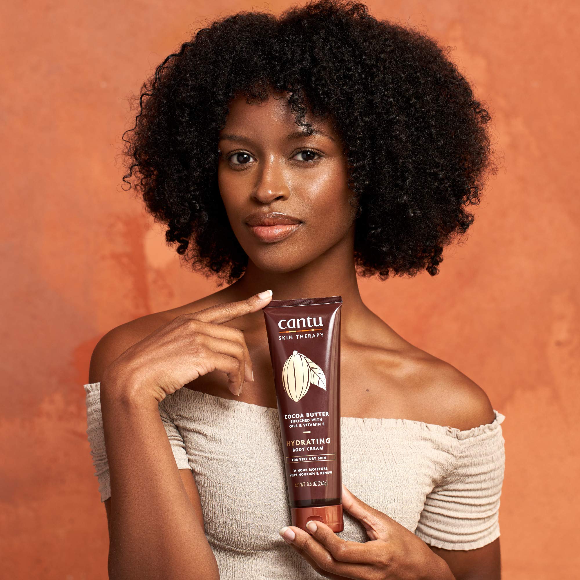 Sunflower oil ingredient visual with Cantu label and barrier support benefit