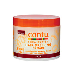 Cantu pomade 4 oz front jar showing label and compact size for travel