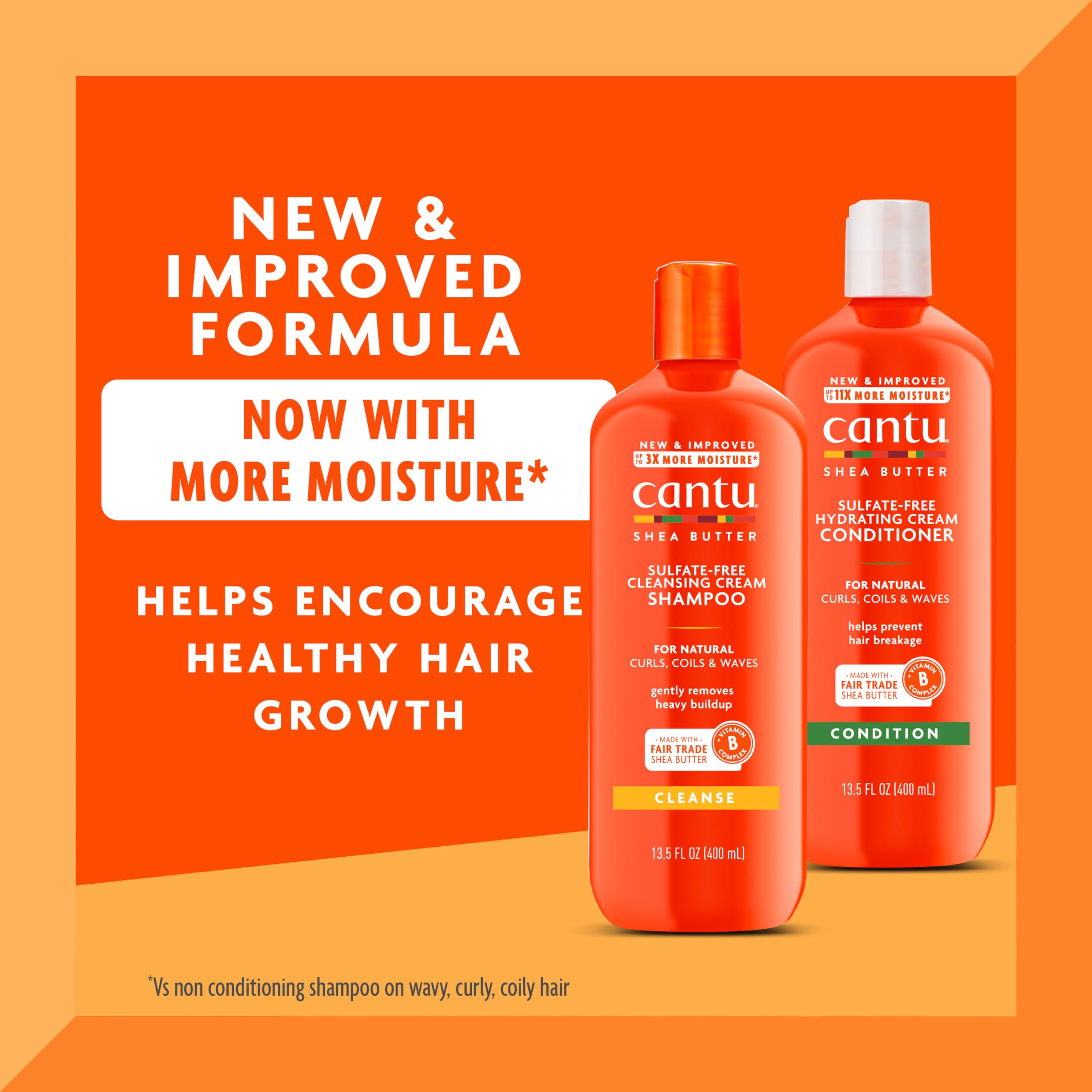 Cantu shampoo close-up lather demonstrating gentle cleansing and moisture