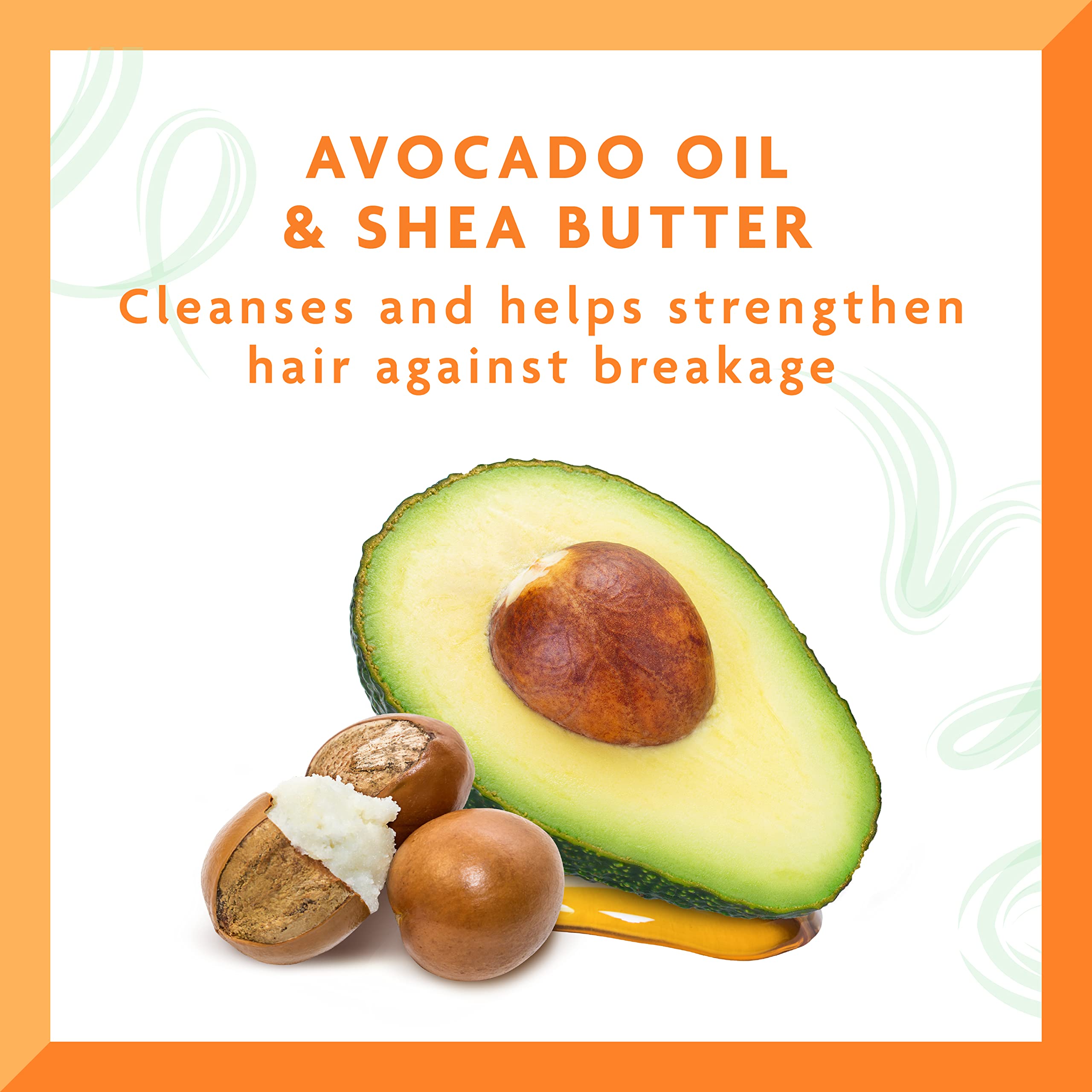 Cantu shampoo in hand on wet hair for easy detangling benefit