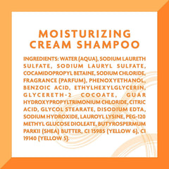 Cantu shampoo with shea butter chunk highlighting natural moisturizing ingredient