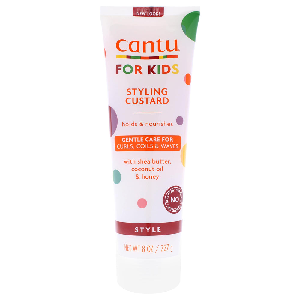 Cantu front packaging showing 8 ounce jar and product branding for quick ID and trust
