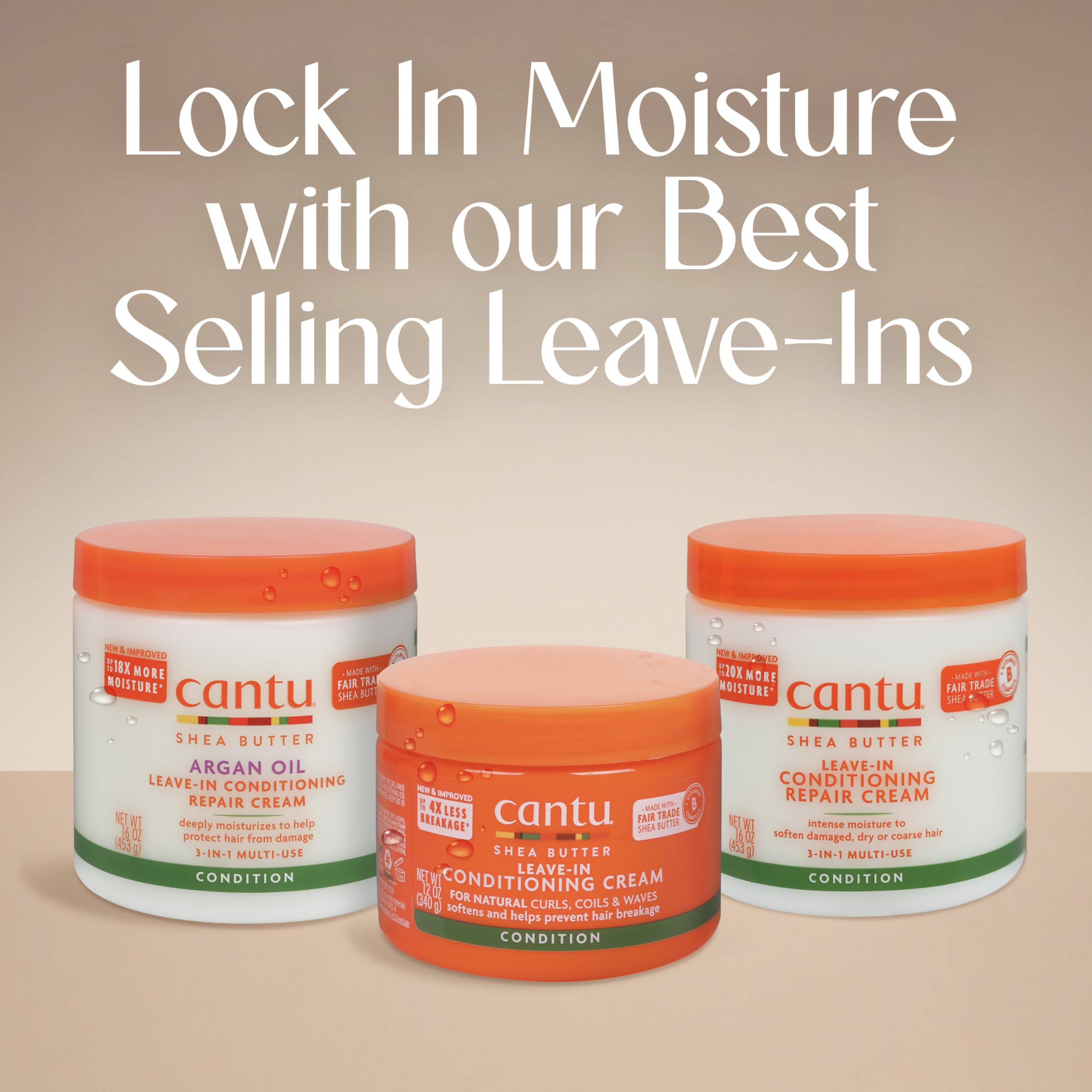 Cantu jar on bathroom shelf in lifestyle scene suggesting daily use routine