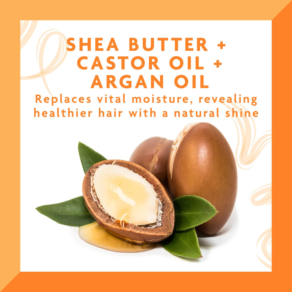 Cantu shea butter texture image highlighting nourishing ingredients