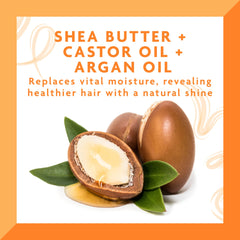Cantu shea butter texture image highlighting nourishing ingredients