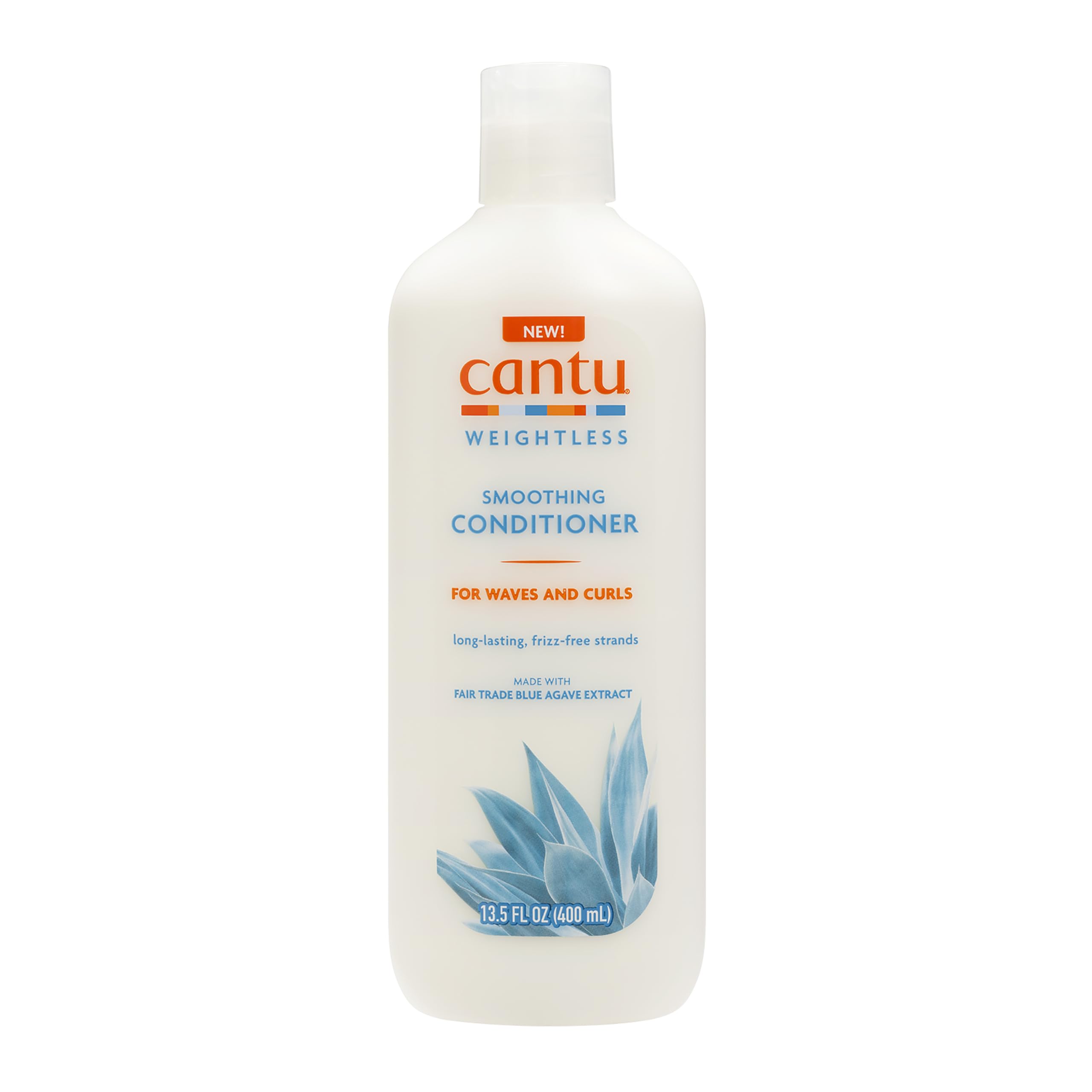 Cantu Weightless Conditioner front bottle showing label and lightweight smoothing benefit