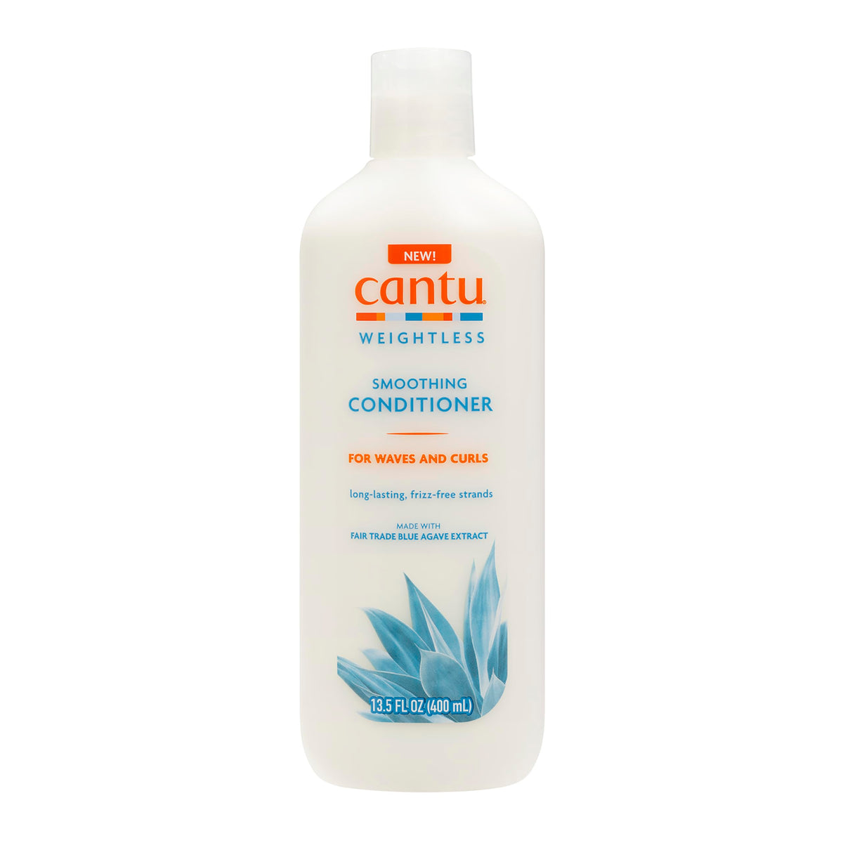 Cantu Weightless Conditioner front bottle showing label and lightweight smoothing benefit