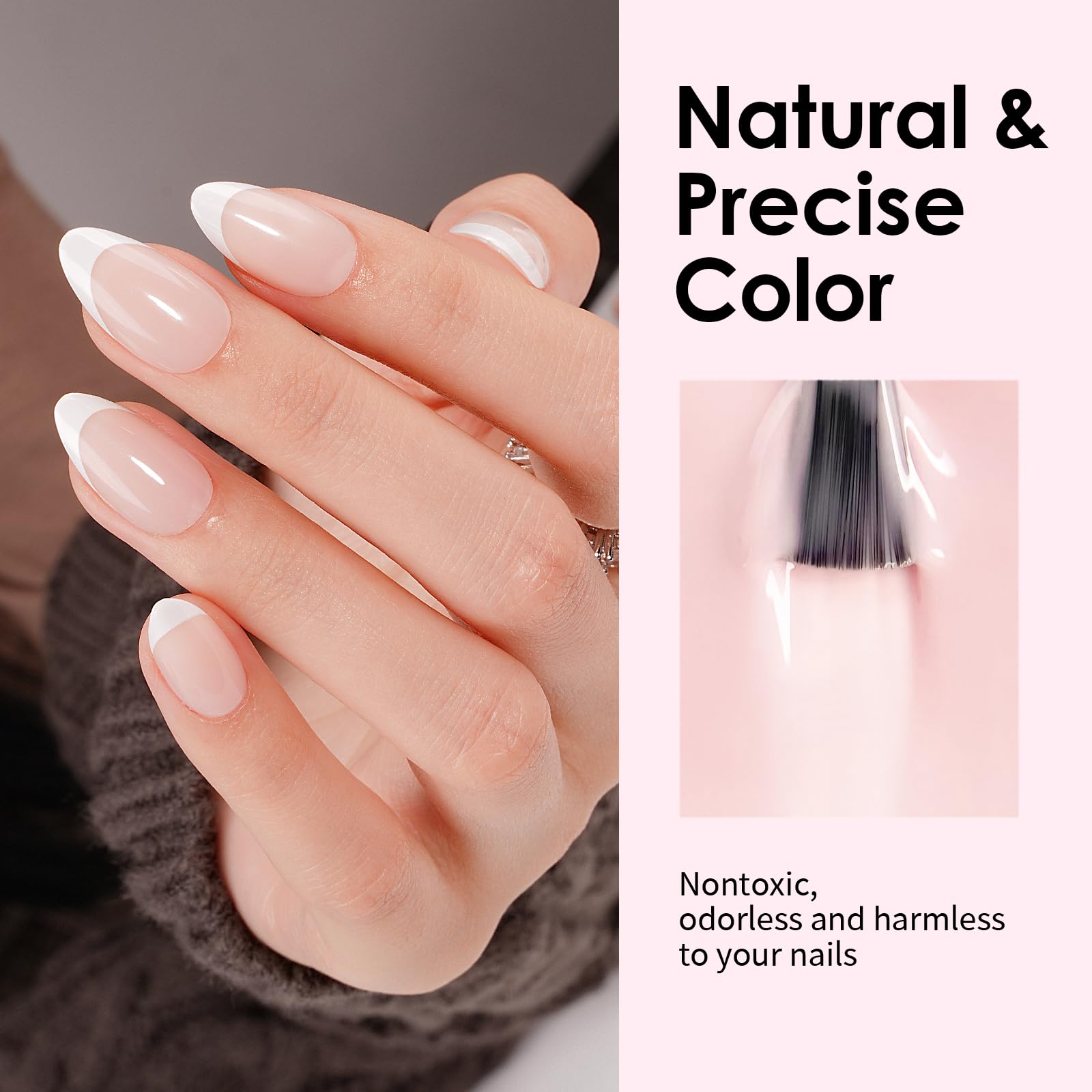CANVALITE 30 nails spread to show 15 sizes for precise matching