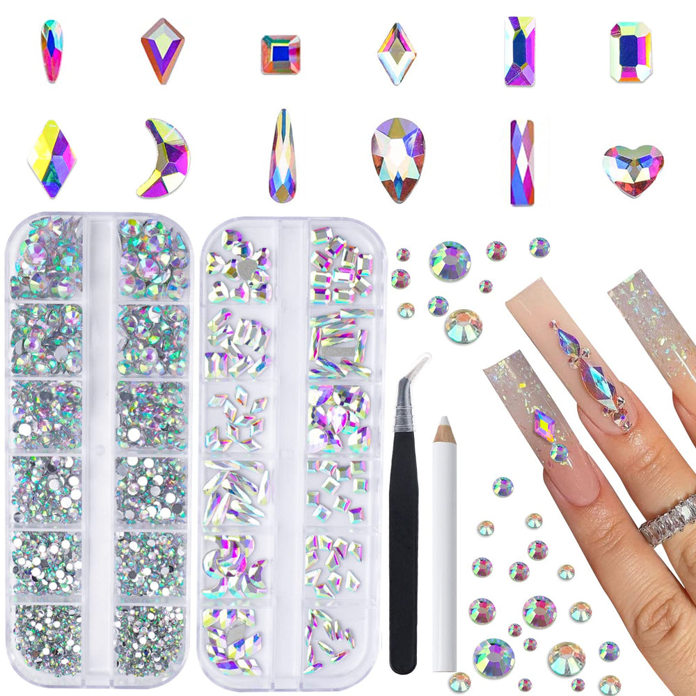 CANVALITE box overview showing full rhinestone set for diverse designs