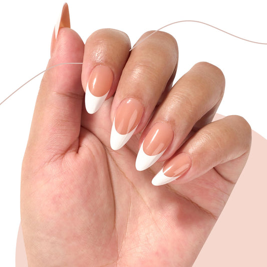 CANVALITE close-up of nail tip texture highlighting smooth gel finish