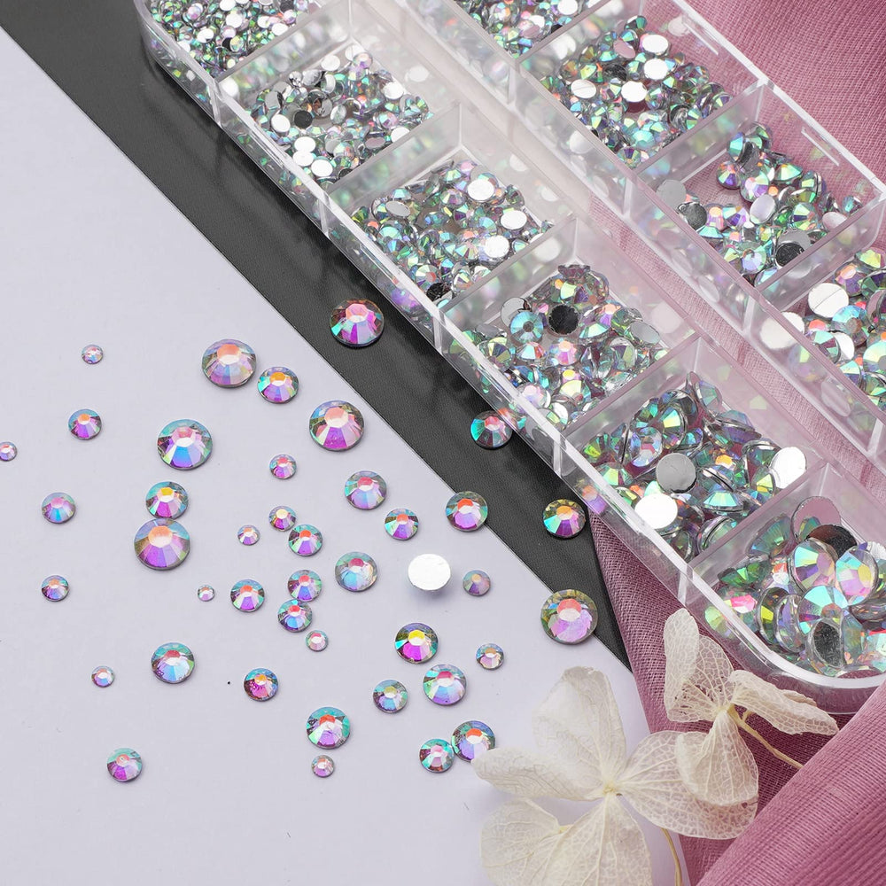 CANVALITE decorated nails in use showing salon-style glitter accents