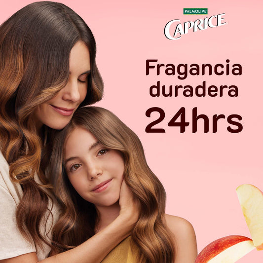CAPRICE back label with ingredients for transparent ingredient benefit