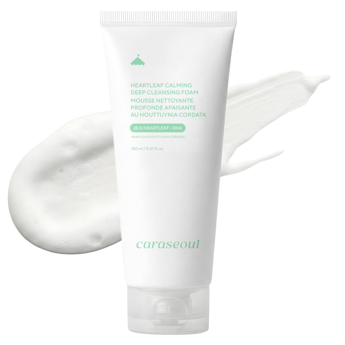 caraseoul front packaging showing bottle and label, clear product identity and trust