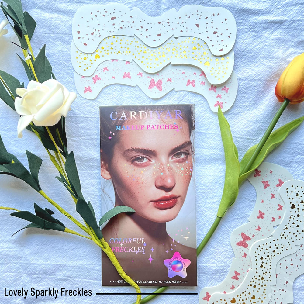 Cardiyar application on cheek demonstrating placement and instant glow benefit: easy glam