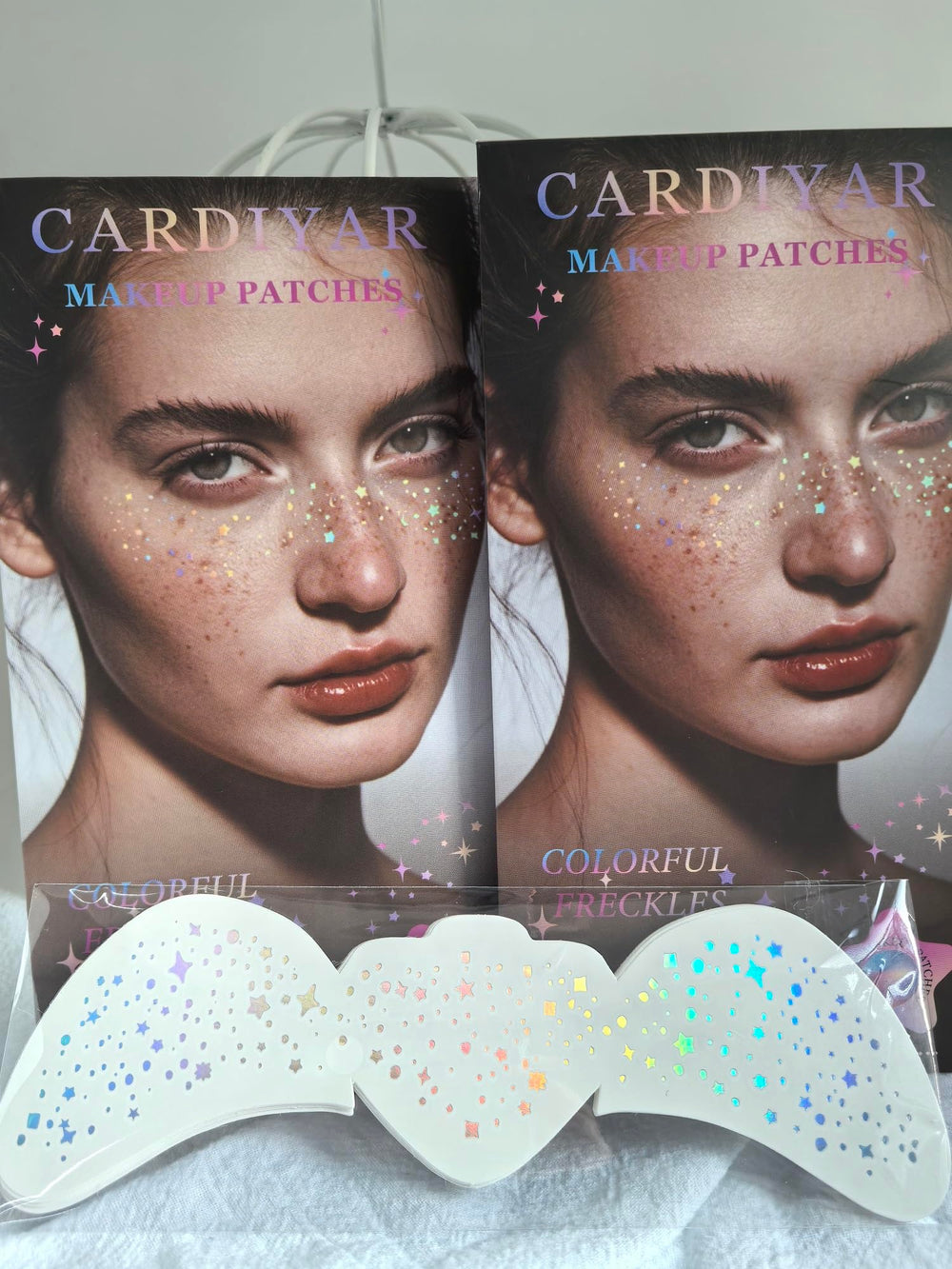 Cardiyar waterproof demo with water droplets showing lasting adhesion benefit
