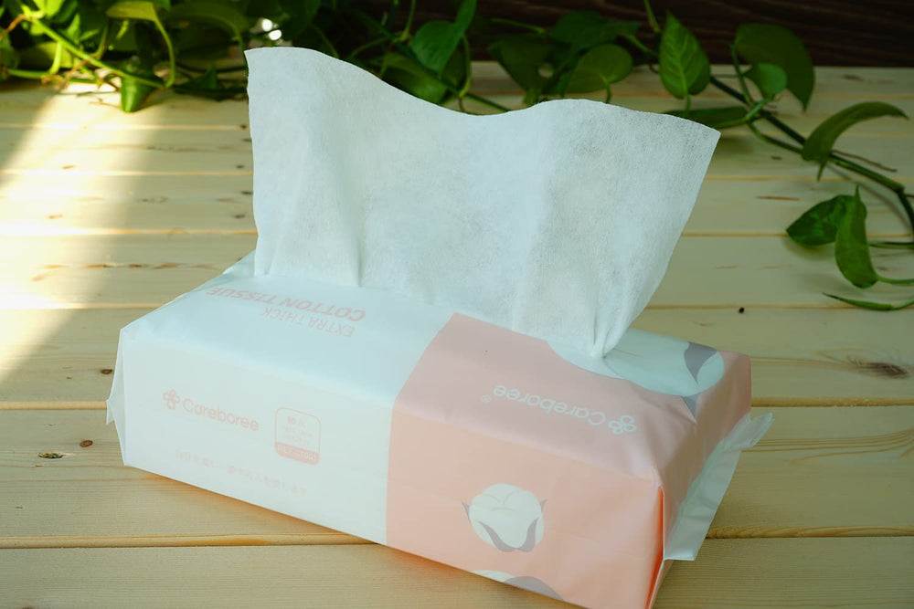 careboree wipe used in baby care setting showing softness and suitability for infants