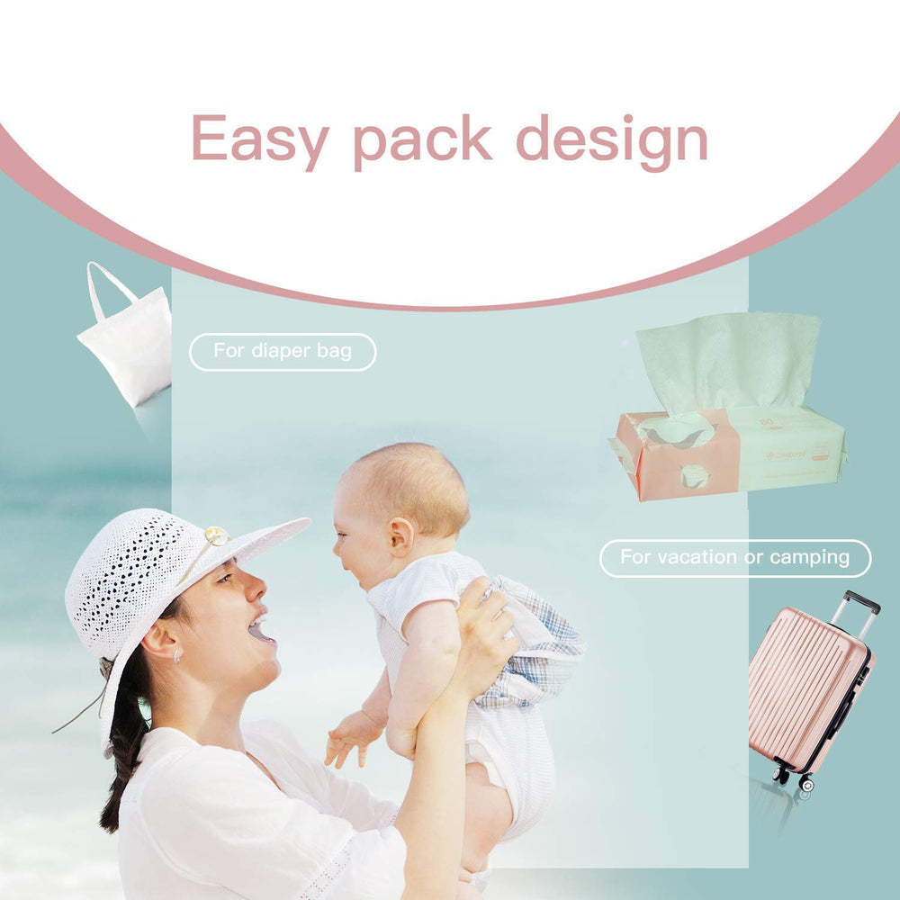 careboree pop-up pack dispensing single sheet quickly for on-the-go convenience