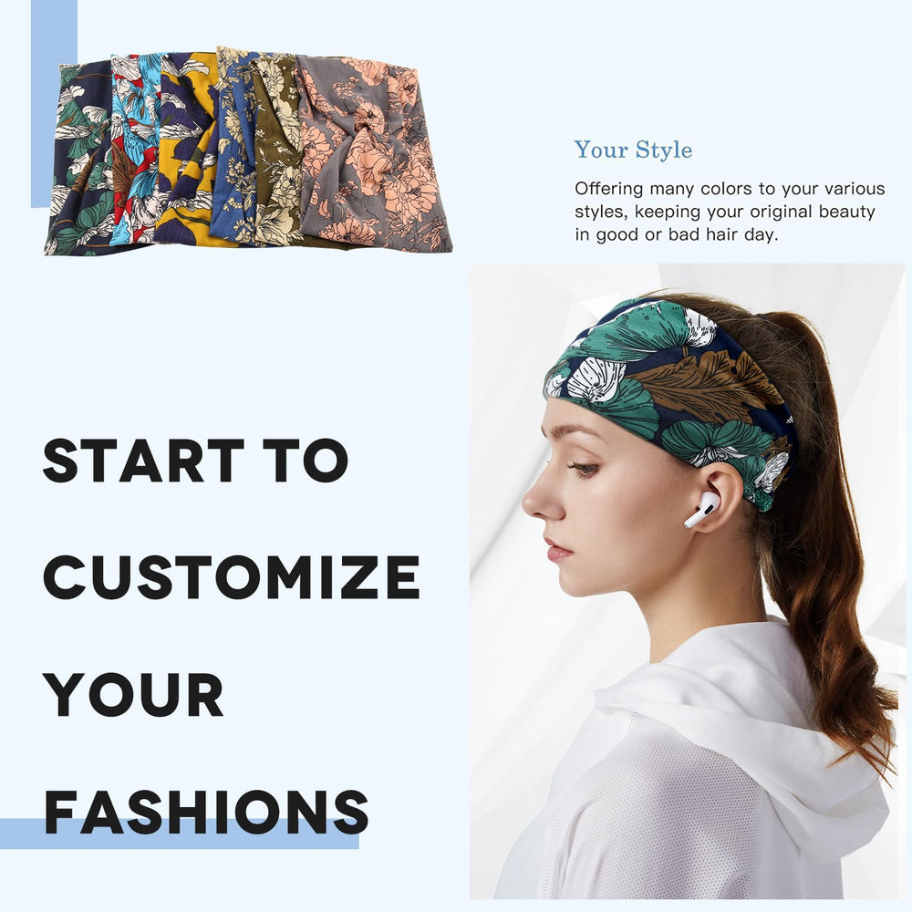 Carede headband worn during yoga demonstrating sweat control benefit