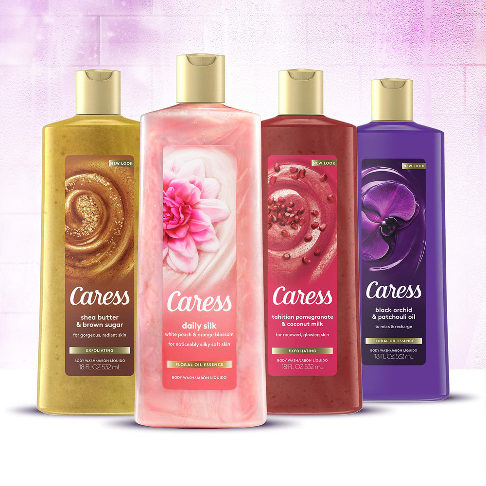 Caress pump in shower use dispensing foam for quick convenient cleansing
