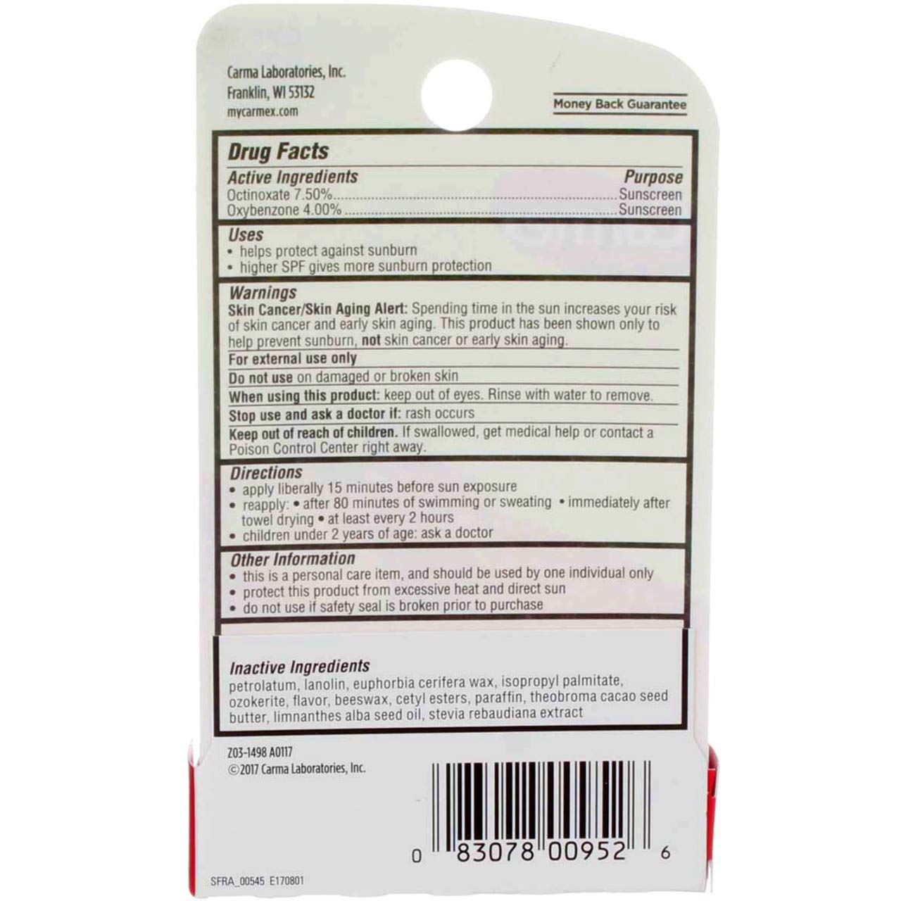 Carmex click-stick dual pack inside a tote, ready for daily and travel use