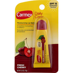 Carmex click-stick texture close-up showing smooth formula for comfortable lip feel