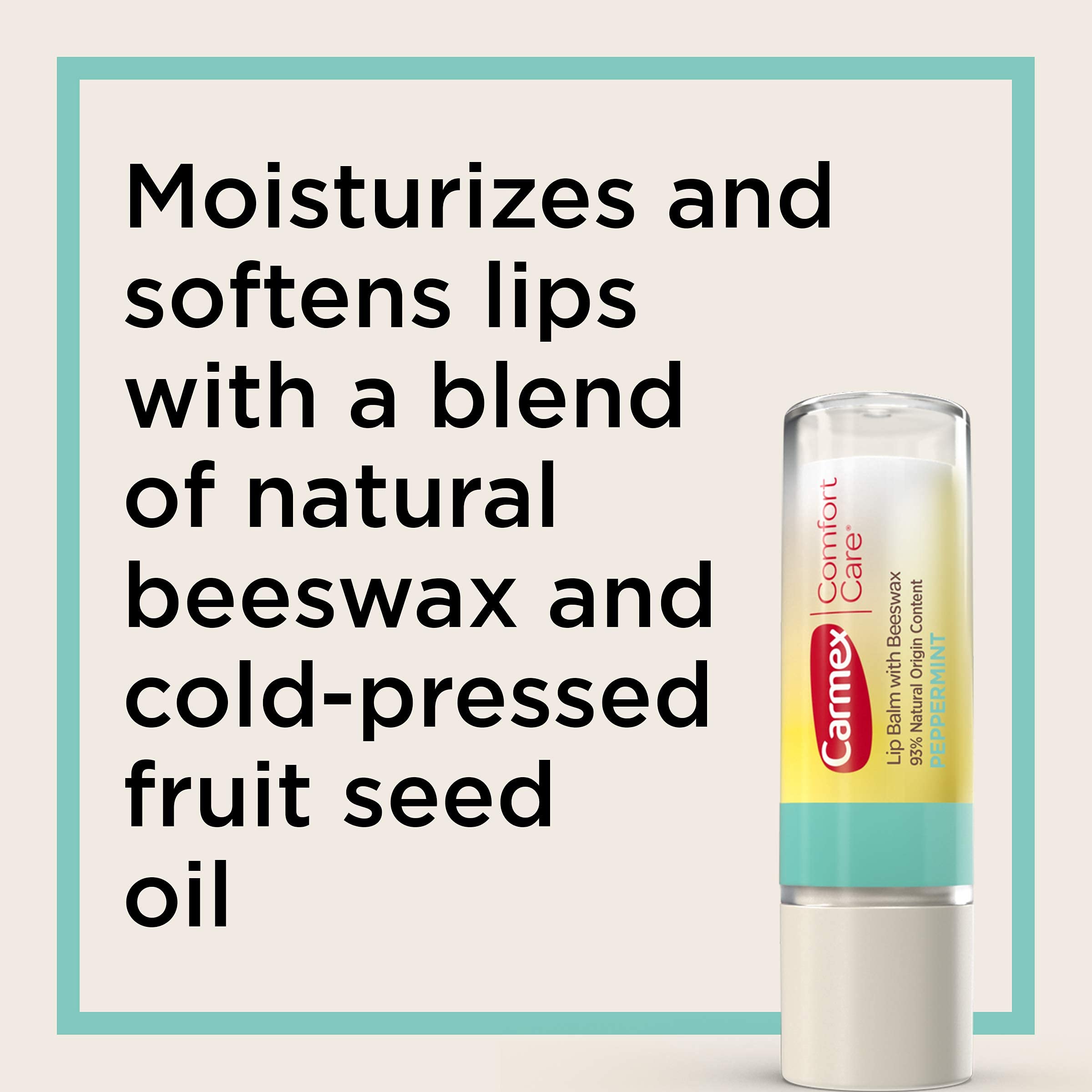 Carmex ingredient shot of cold-pressed fruit seed oil showcasing conditioning benefit