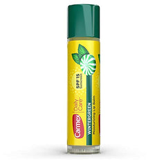 Carmex texture closeup of balm surface illustrating smooth glide and hydrating finish