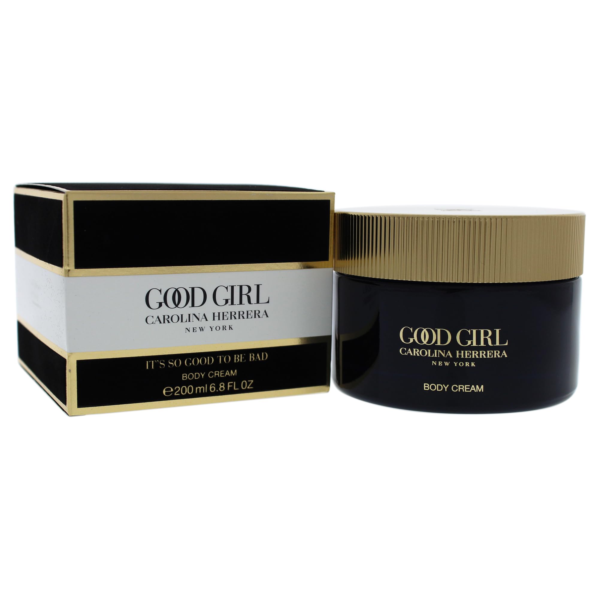 Carolina Herrera body cream applied on arm illustrating soft hydrated skin benefit