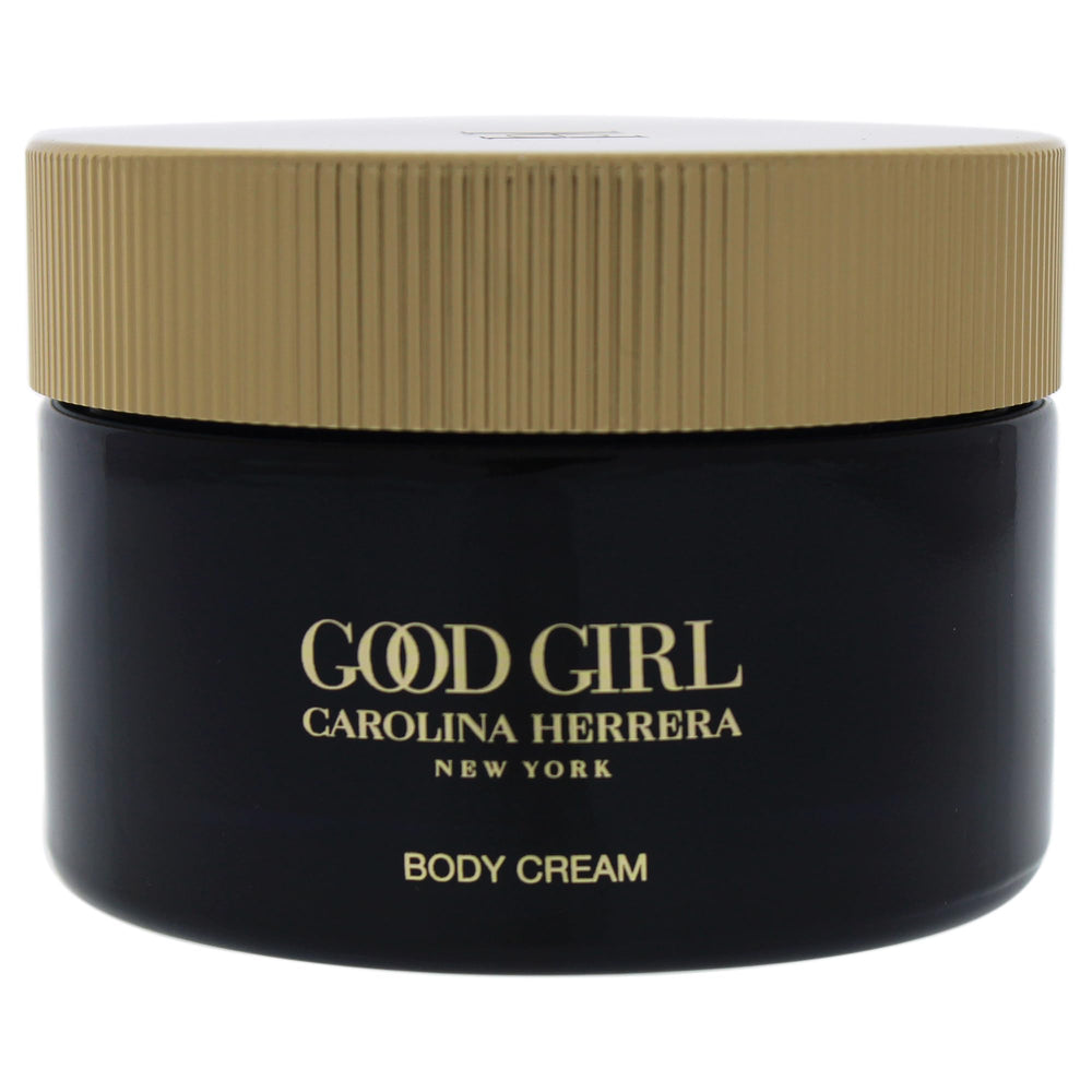 Carolina Herrera cream texture close-up demonstrating smooth, fast-absorbing formula