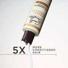 Carol's Daughter label detail emphasizing active ingredients and use