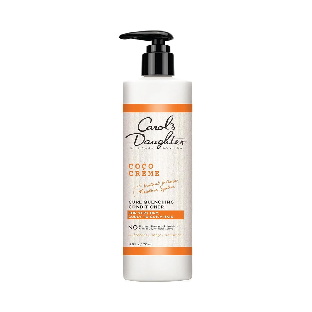 Carol's Daughter front bottle view showing label and 12 oz size for easy identification and trust