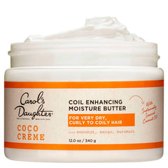 Carol's Daughter open tub displaying creamy butter texture that spreads easily for hydration
